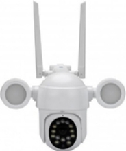 Redleaf IP Camera Redleaf IP Cam 1002 WiFi overvåkingskamera med LED-lampe
