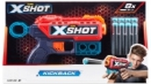 X-Shot Excel Kickback Foam Dart Blaster (8 Darts)