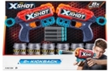 XShot Set Excel Dual Recoil Trigger (8 dart, 6 bokser)