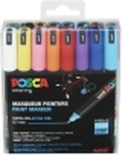 Marker Uni Posca Corner PC1MR med 16 stk. ass. farver