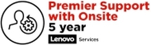 Lenovo Premier Support - Utvidet serviceavtale - deler og arbeid (for system med 1-års Premier Support) - 5 år (fra opprinnelig kjøpsdato for utstyret) - på stedet - responstid: NBD - for ThinkCentre M60 M70q Gen 2 M70t Gen 2 M75 M75q Gen 2 M75t Gen 2 V50