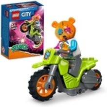 LEGO City 60356 Stuntmotorsykkel med bjørn