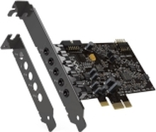Creative Sound Blaster Audigy Fx V2 - Lydkort - 24-bit - 192 kHz - 120 dB SNR - 5.1 - PCIe