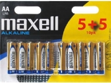 Maxell AAA, Engangsbatteri, Alkalinsk, 1,5 V, 10 stykker, Flerfarget, 10 mm