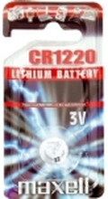 Maxell litium CR1220 batteri, 1 stk.