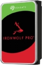 Seagate IronWolf Pro ST8000NT001 - Harddisk - 8 TB - intern - 3.5 - SATA 6Gb/s - 7200 rpm - buffer: 256 MB - med 3-års Seagate Rescue Data Recovery
