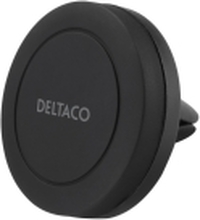 DELTACO ARM-C101 - Bilholder for mobiltelefon - magnetisk - svart