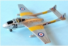 de Havilland Vampire T.11, 1:72 hanging gift set