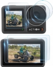 SunnyLife Lens Cover Glass Cover Lens LCD-skjerm for DJI Osmo Action 3 / OA3-BHM494-1