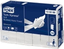 Håndklædeark Tork Xpress® Soft Advanced H2, 130288, multif-d, 21 x 136 stk.