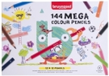 Bruynzeel Mega colour pencil set | 12 x 12 colours