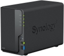 Synology Disk Station DS223 - NAS-server - 2 brønner - SATA 6Gb/s - RAID RAID 0, 1, JBOD - RAM 2 GB - Gigabit Ethernet - iSCSI støtte