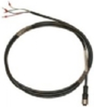 Danfoss ETS kabel 2m - Ligeløbs-stik, Hun, M12, PVC, 2 m