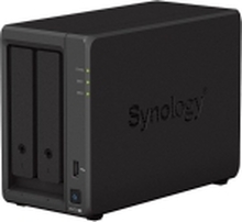 Synology Disk Station DS723+ - NAS-server - 2 brønner - RAID 0, 1, JBOD - RAM 2 GB - Gigabit Ethernet - iSCSI-støtte