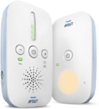 Philips AVENT Audio Monitors DECT-babymonitor med 100 % privat kobling, 330 m, 120 kanaler, 50 m, 330 m, DECT, Hvit