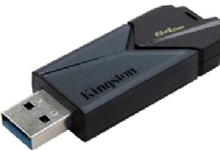 Kingston DataTraveler Exodia Onyx - USB-minnepinne - 64 GB - USB 3.2 Gen 1