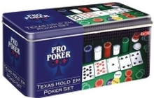 Tactic Pro Poker - Texas Hold'em Pro Poker Set - kortspill