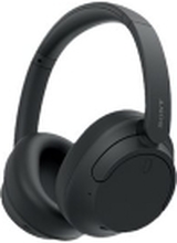 Sony WH-CH720N - Hodetelefoner med mikrofon - full størrelse - Bluetooth - trådløs, kablet - aktiv støydemping - 3,5 mm jakk - svart