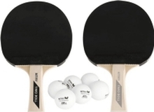 Butterfly ping pong racketer Butterfly Boll 2 racketer + 6 baller