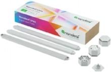 Nanoleaf Lines 60 Degrees Expansion Pack - Trådløst lyssett - LED x 3 - 2 W - RGBW-lys - 1200-6500 K - linje