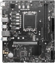 MSI PRO H610M-E DDR4 - Hovedkort - mikro ATX - LGA1700-sokkel - H610 Chipset - USB 3.2 Gen 1 - Gigabit LAN - innbygd grafikk (CPU kreves) - HD-lyd (8-kanalers)