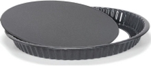 Patisse quiche shape with loose bottom 30 cm steel anthracite