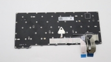 Transimage - Erstatningstastatur for bærbar PC - bakbelysning - Dansk - svart - for ThinkPad L14 Gen 3 21C1, 21C2, 21C5, 21C6