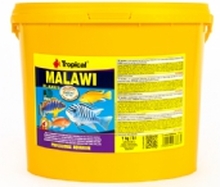 Tropical Malawi, Akvariefisk, Tørr fiskemat, Flak, Vitamin A, Vitamin C, Vitamin D3, Vitamin E, Kopper, Jod, Strykejern, Magnesium, Molybdenum, Selen, Zink, 1 kg