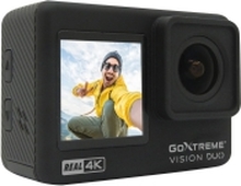 Easypix GoXtreme Vision DUO - Actionkamera - 4K / 60 fps - 12.0 MP - Wi-Fi - under vannet inntil 30 m