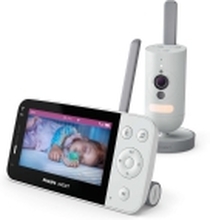 Philips AVENT Connected SCD923/26 Tilkoblet babymonitor, 1920 x 1080 piksler, 400 m, Android, iOS, Wi-Fi, 2.4 GHz, Kamera