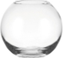 LEONARDO 019007, Rund vase, Glass, Gjennomsiktig, Blank, Gjennomsiktig, Bord