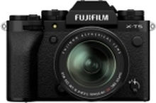 Fujifilm X -T5 + XF18-55mmF2.8-4 R LM OIS, 40,2 MP, 7728 x 5152 piksler, X-Trans CMOS 5 HR, 6.2K, Berøringsskjerm, Sort