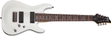 Schecter Omen 8 -8-strengs elektrisk gitar, Vintage White