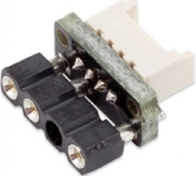 aqua datamaskinadapter for RGBpx-komponenter til 3-pinners RGB-kontakt (5VDG, 5V)