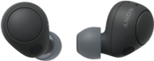 Sony WF-C700N - True wireless-hodetelefoner med mikrofon - i øret - Bluetooth - aktiv støydemping - svart