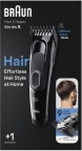 Braun HairClipper Series 5 HC5310 hårklipper sort