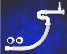 INTRA JUVEL Vandlås 1½ x 40/50 mm fleksibel slange