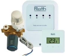 Roth RTL ventil med trådløs SL rumtermostat