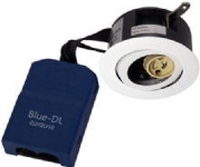 Blue-DL Ø87/H42mm, rund, skrue fastgørelse, 3 pol. tilslutning, for Special GU10 5401008461 (leveres uden), ISO, Hvid STANDARD
