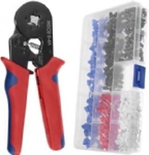 Iso Trade Crimping tool for ferrules 0.14-10mm2 - set