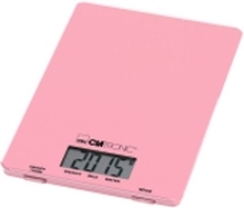 Clatronic KW 3626 - Kjøkkenvekt - rosa