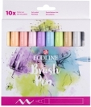 Ecoline Brush Pen set Pastel | 10 colours
