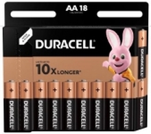 Duracell alkalisk batteri DURACELL AA/LR6 18stk