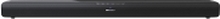 Sharp HT-SB100 - Lydplanke - trådløs - Bluetooth - skinnende svart (grillfarge - svartblank finish)
