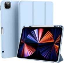 eSTUFF Miami - Lommebok for nettbrett - polyuretan, polykarbonat, termoplast-polyuretan (TPU) - blank, himmelblå - 10.2 - for Apple 12.9-inch iPad Pro (5. generasjon, 6. generasjon)
