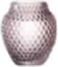 LEONARDO Poesia, Urne-formet Vase, Glass, Rosa, Bord, Innendørs, 110 mm