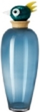 LEONARDO Papageno, Flaske-formet Vase, Blå, Blank, Blå, Bord, Innendørs