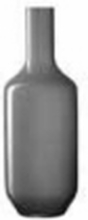 LEONARDO 041745, Flaske-formet Vase, Grå, Blank, Innendørs, 390 mm, 140 mm