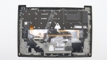 Sunrex - Erstatningstastatur for bærbar PC - bakbelysning - Belgisk - med toppdeksel - for ThinkPad X1 Carbon Gen 10 21CB, 21CC