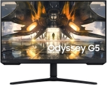 Samsung Odyssey G5 S32AG520PP - LED-skjerm - gaming - 32 - 2560 x 1440 QHD @ 165 Hz - IPS - 350 cd/m² - 1000:1 - DisplayHDR 400 - 1 ms - HDMI, DisplayPort - svart